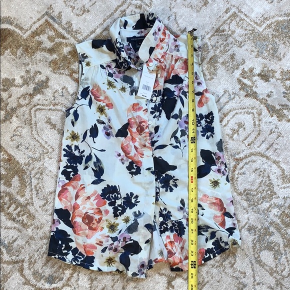 French Connection Cream Vole Blouse - Sz XS - Picture 6 of 9